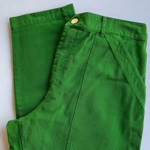 BIG BUD PRESS: Forest Green Pencil Pants — Size L